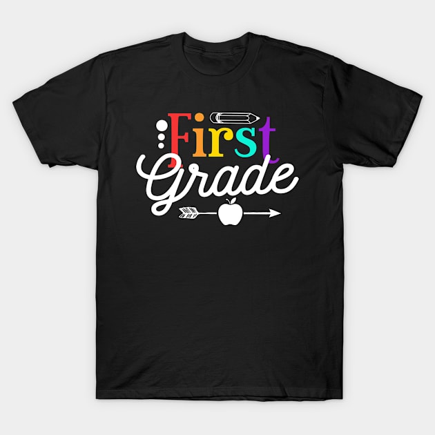 First Grade T-Shirt by Cooldruck